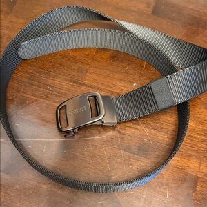 Black Nylon Belt with Metal Buckle size 36-40